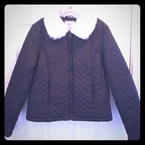 Gymboree Black Puffer Jacket, Size 7/8
